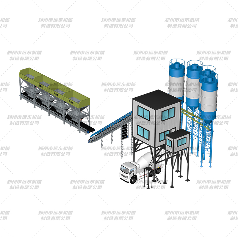 HZS120站(2000+4倉(cāng))(圖4) HZS120站(2000+4倉(cāng))(圖4)